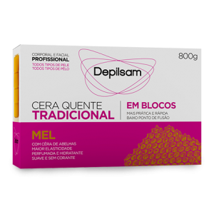 Depilsam Hot Wax Depilsam Traditional Honey Blocks