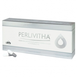 PERLIVITHA CAPSULES WITH HYALURONIC ACID, COLLAGEN AND VITAMINS